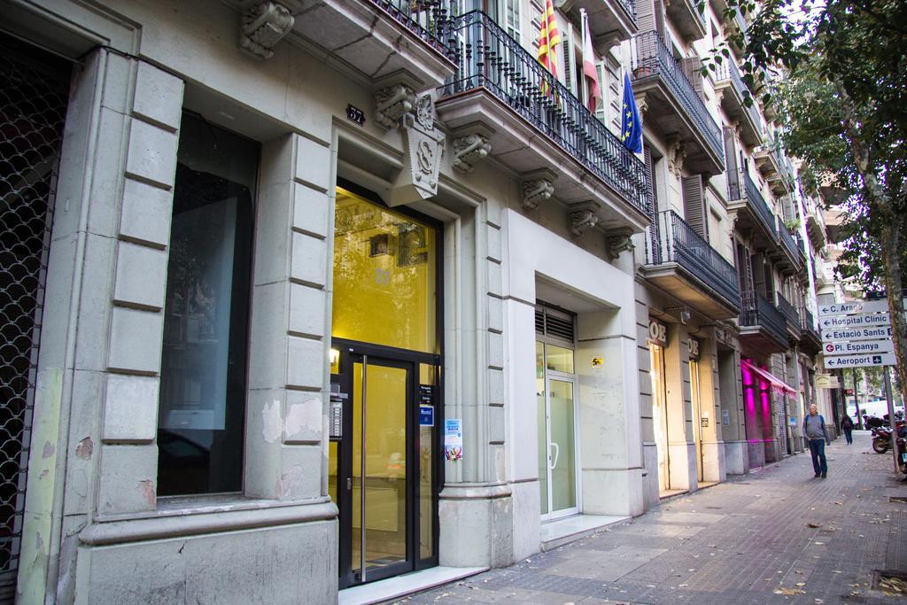 Hostal Aribau Barcelona Exteriér fotografie