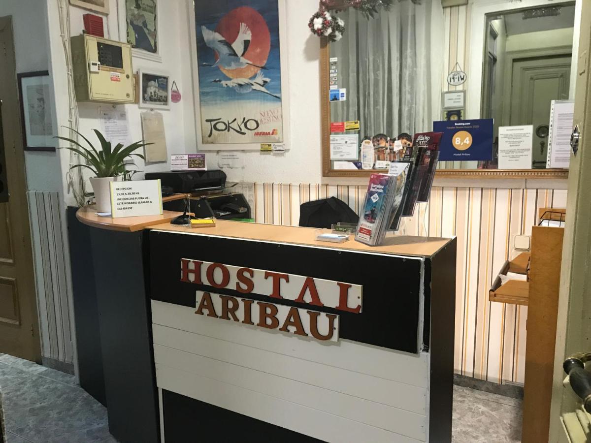 Hostal Aribau Barcelona Exteriér fotografie